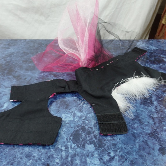 Punk party dress with studs dog clothes dress x small nwot! - Picture 4 of 8